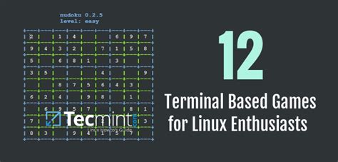 12 Amazing Terminal Based Games For Linux Enthusiasts Laptrinhx