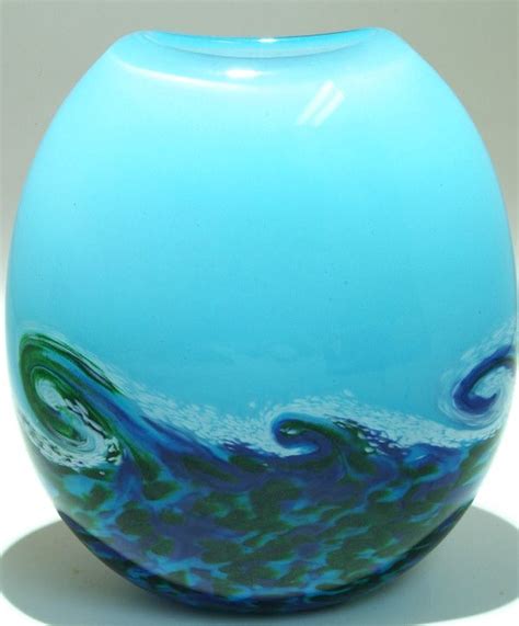 Art Glass Vase From Kela S A Glass Gallery On Kauaii Glass Art Art Glass Vase Vase