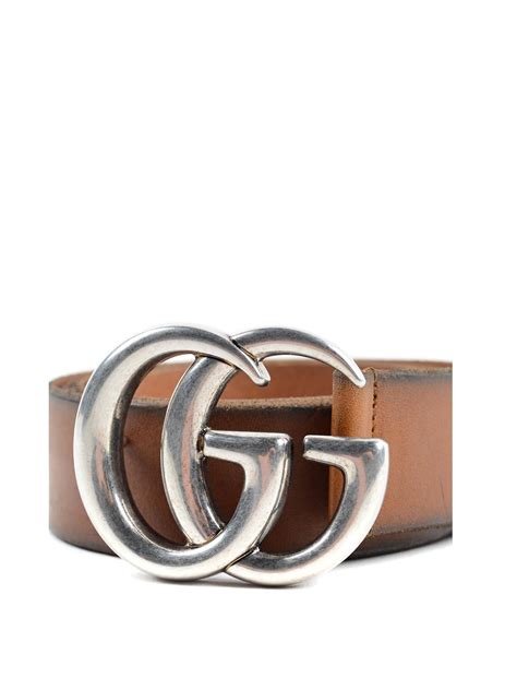 Belts Gucci Vintage Look Belt 406831cve0n2535 Shop Online At Ikrix