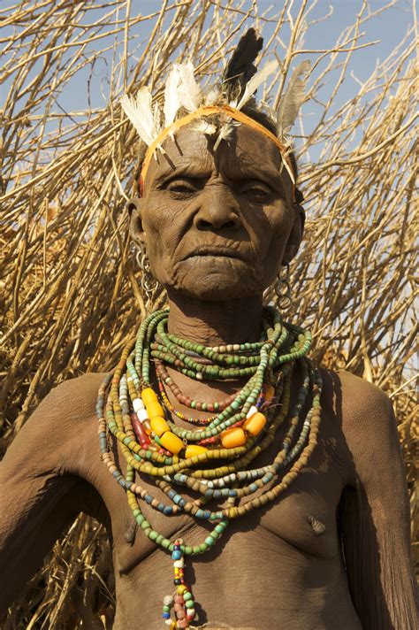 Dassanech Old Woman Omo Valley South Ethiopia Georges Courreges