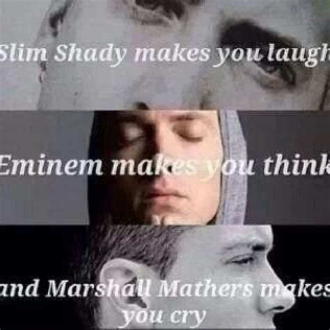 Whut Is The Difference Between Slim Shady Marshal Mathers
