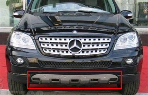 Mercedes Benz Ml350 W164 Auto Body Kits Stainless Steel Bumper Protector