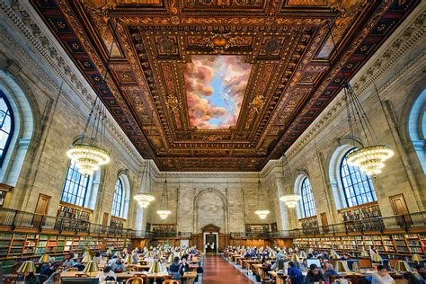 Public Library Rose Reading Room New York City Photograph By Stuart