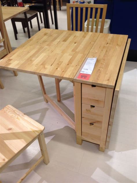 Orden e iluminación para tu cocina ikea. Folding table at IKEA | Dining table design, Table for ...