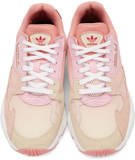 Adidas Originals Pink Falcon Sneakers Ssense Adidas Originals Pink
