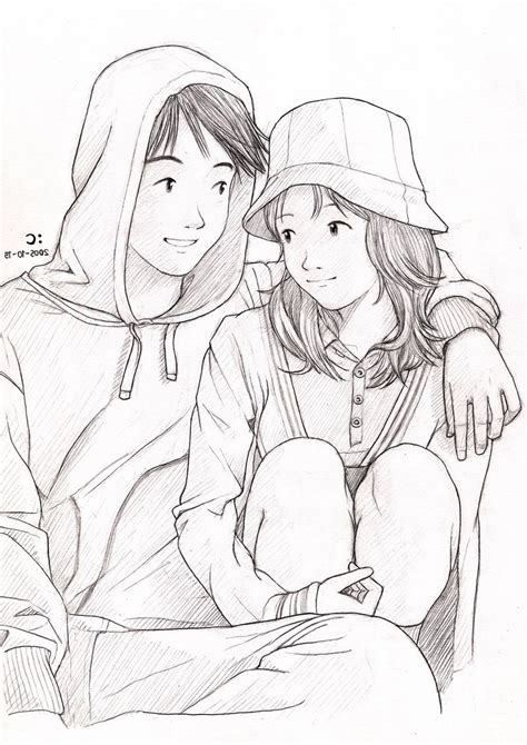 Maybe you would like to learn more about one of these? Cute Couple Pencil Drawing at GetDrawings | Free download