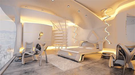 Futuristic Hotel Room 2020 On Behance