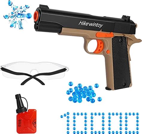 Amazon Com Orby Gun Manual Splatter Ball Gun With Gel Balls