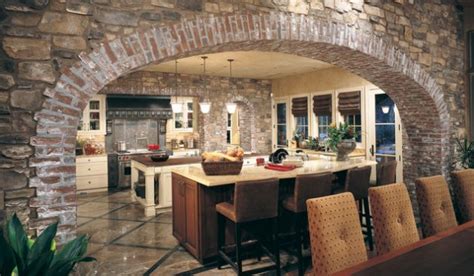 12 Large Stone Archway For Elegant Kitchen Design Fantastic Viewpoint