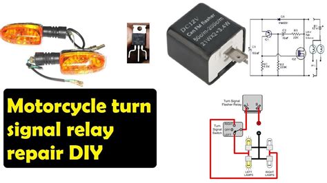 Motorcycle Turn Signal Indicator Relay Repair Diy Flasher Relay Repair