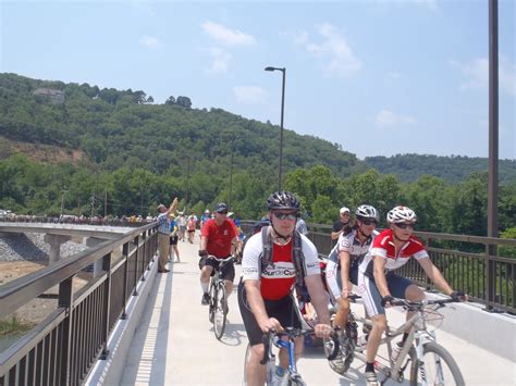 Jbar Cycling Two Rivers Bridge A Beautiful Day For Central Arkansas
