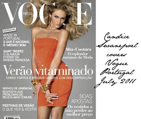 Candice Swanepoel Covers Vogue Portugal July 2011 Emily Jane Johnston