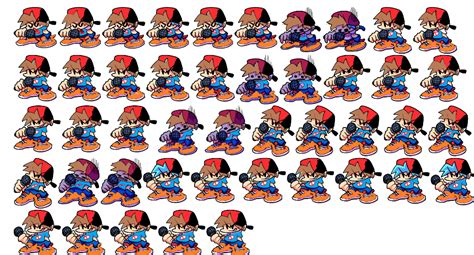 Friday Night Funkin Skid And Pump Sprite Sheet Theneave