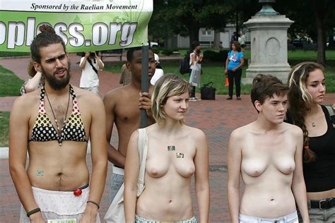 Topless Protesters Tits Out In Public Pics Xhamster