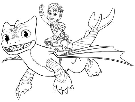 Dragons Rescue Riders Coloring Pages Free Printable Coloring Pages