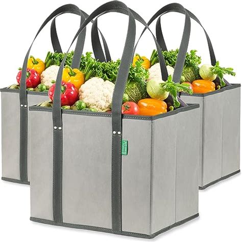 Creative Green Life Reusable Grocery Bags 3 Pack Heavy