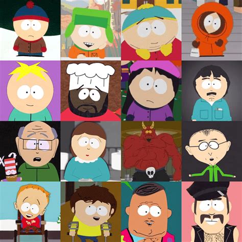 South Park Characters List