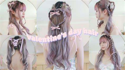 6 Japanese Fashion Inspired Romantic Hairstyles For Valentines Day 🎀💕