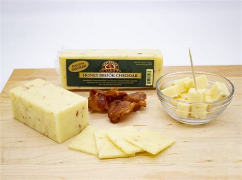 Bacon Smoked Cheddar 8 Oz Bar Buy Cheese Online September Farm