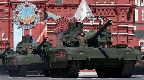 Russian Ww2 Victory Day Parade Showcases New Weapons Bbc News