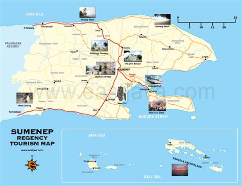 Map Of Sumenep Peta Sumenep Madura Jawa Timur