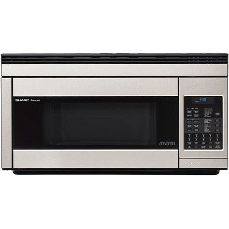 Sharp 11 Cu Ft Over The Range Convection Microwave With Sensor Cooking