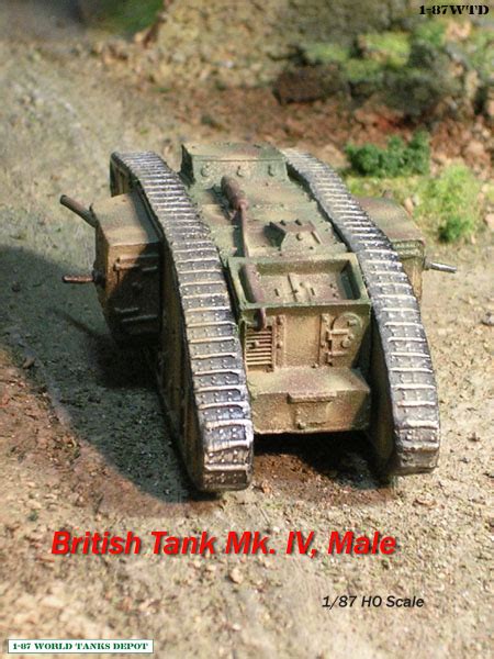 1 87 World Tanks Depot 1 87wtd Online Shop No 49 British Tank Mk