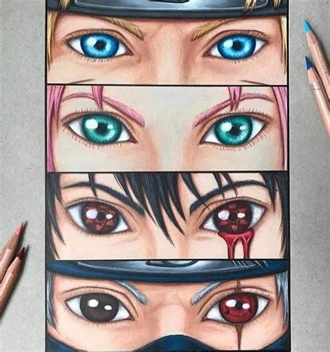 Naruto And Sasuke Eyes Drawing Torunaro