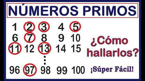 Formula Para Encontrar Numeros Primos Bienpincherico Mx