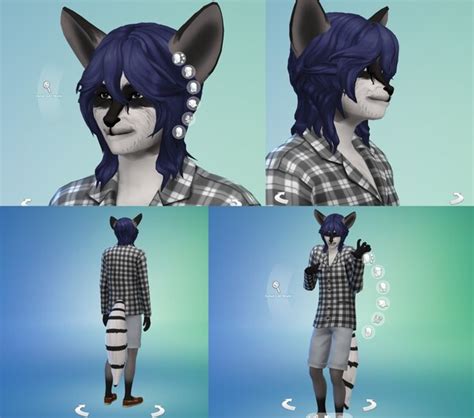 Adventures In Furry Sims Raccoon Skin By Crow Faced Wolf Fur