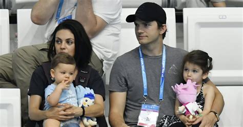 Mila Kunis And Ashton Kutchers Kids Meet Wyatt And Dimitri