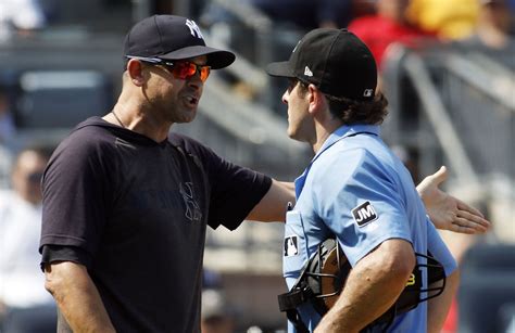 Yankees Aaron Boone Umpires Are Targeting Our Dugout