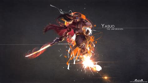 Only the best hd background pictures. HighNoon Yasuo | LoLWallpapers