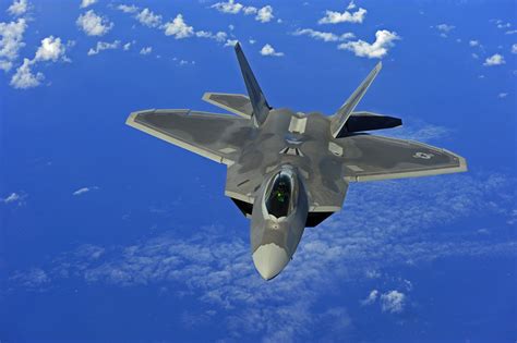 Laminated Poster A Us Air Force F 22 Raptor Assigned To The 90th