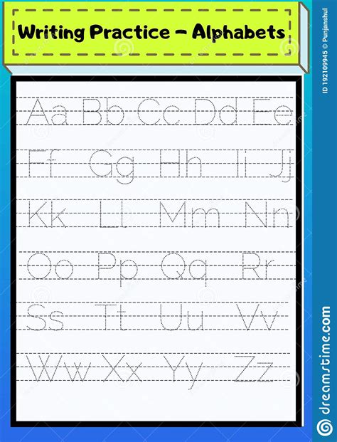 Trace The Letters Alphabets Worksheet For Kindergarten Preschool Upper