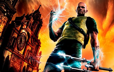 Central Wallpaper: inFamous 2 HD Logo and Wallpapers
