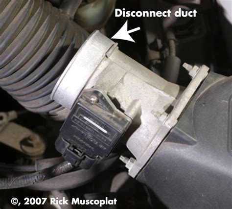 Maf Sensor How To Clean Ricks Free Auto Repair Advice Automotive