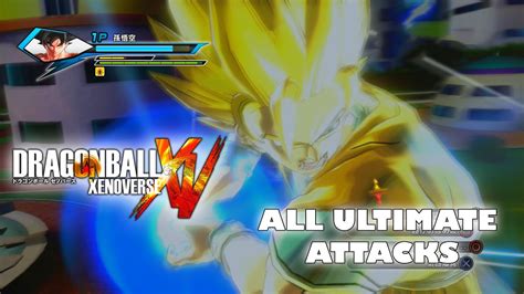 While not the best dragon ball game, it is one of the most versatile and fun. Dragon Ball Xenoverse All Ultimate Attacks (Playable Characters) - YouTube