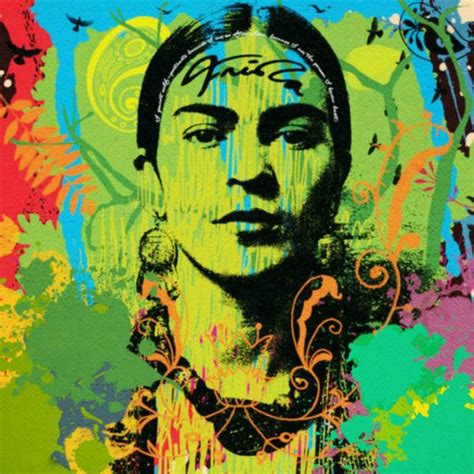 Yüzyıl popüler kültür ikonu frida kahlo kimdir? Frida Kahlo Pop Art Serie NO.10 | Schablonenkunst, Frida ...