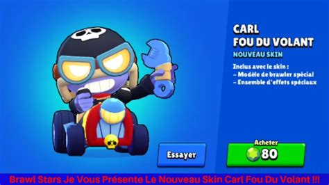 Two cacti met each other and are considered the happiest couple in brawl stars. Brawl Stars Je Vous Présente Le Nouveau Skin Carl Fou Du ...