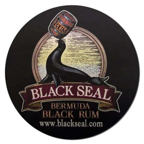 Black Seal Rum Drip Mat