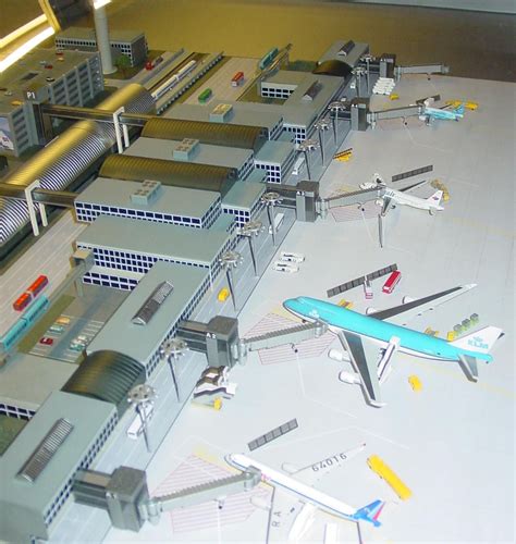 Model Airport Diorama Model Airplanes Model Planes Airport