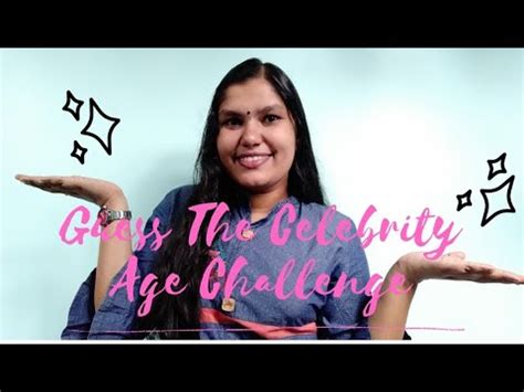 Guess The Celebrity Age Challenge Vlog Ar Vlogs Youtube