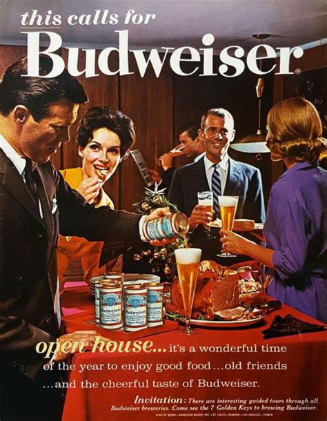 Momentos del Pasado Antiguos anuncios de bebidas alcohólicas 1960 1989