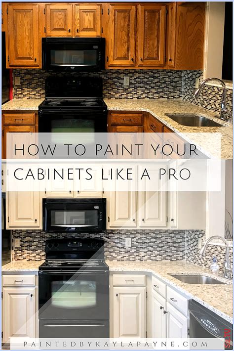 How To Paint Cabinets Like A Pro Ill Show You Exactly How To Paint