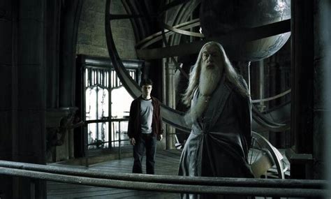 Just Before Harry And Dumbledore Leave To Try To Get A Horcrux Harry