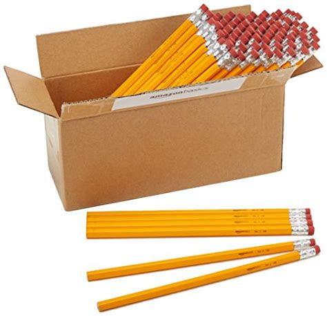 Amazonbasics Wood Cased 2 Hb Pencils Box Of 96
