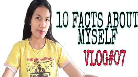 Ten 10 Facts About Myself Youtube