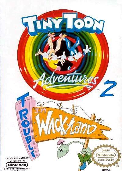 tiny toon adventures 2 trouble in wackyland label or box art
