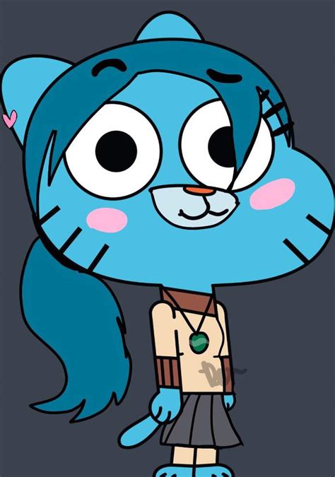 Gumball As A Girl Amazing World Of Gumball Amino